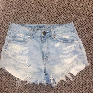 American Eagle Hi-Rise Festival Shorts